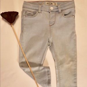 Baby Zara Girls Light Wash Jeans Size 6-9M